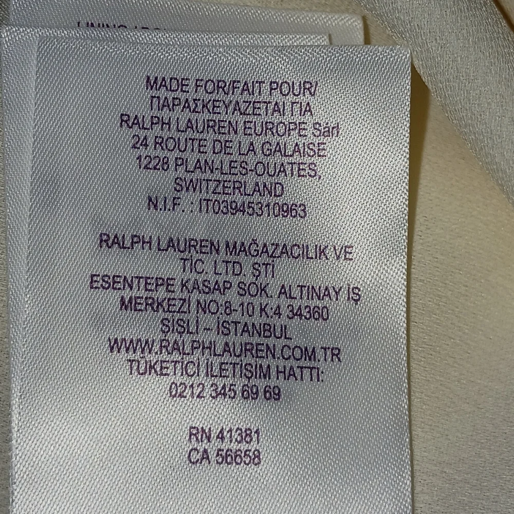 RALPH LAUREN PURPLE LABEL Beige Cape Jumpsuit  Cocktail Dinner Party Women's 6 - Picture 9 of 16